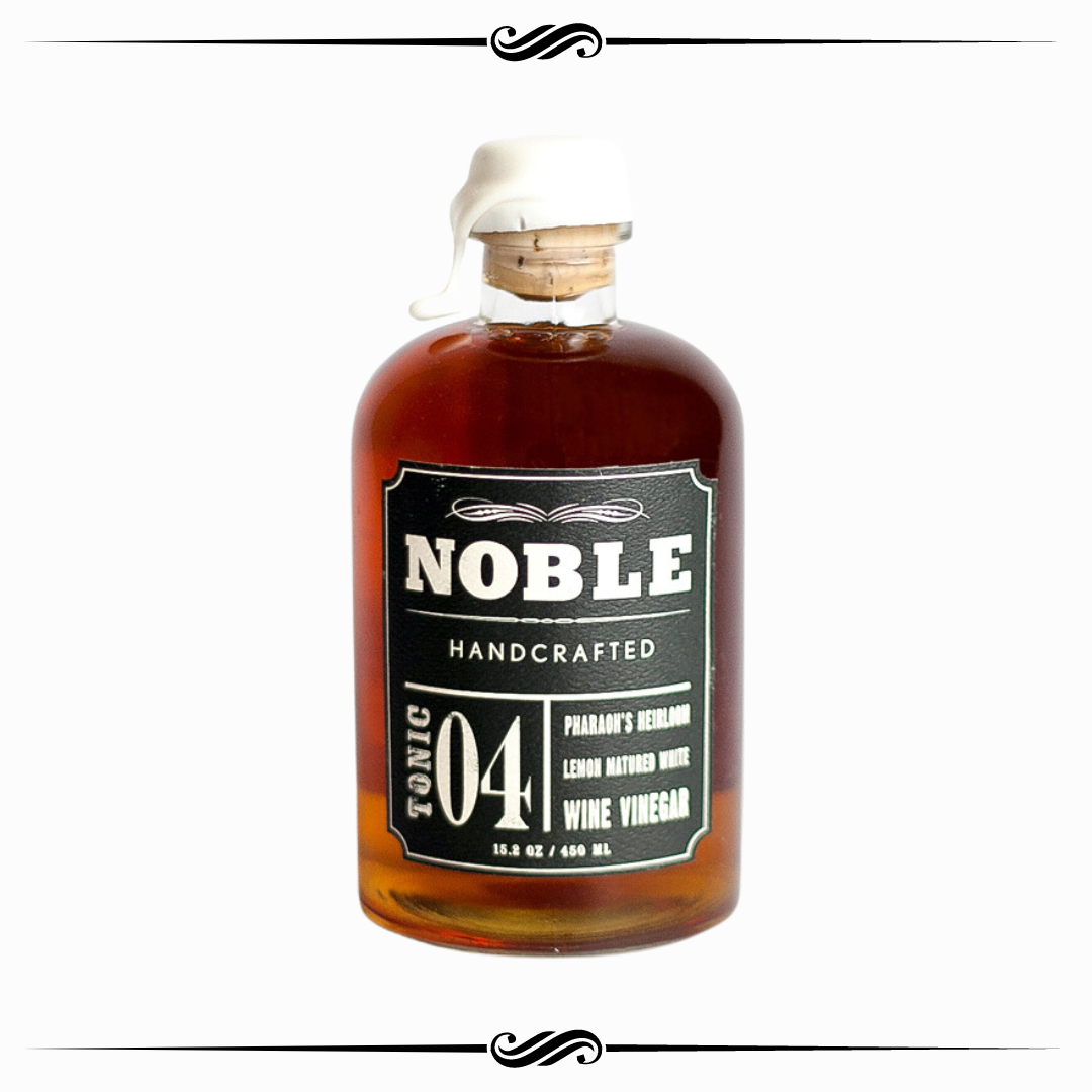 Noble 04, Pharaoh's Heirloom Lemon Matured White Wine Vinegar / 450ml