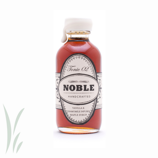 Noble 02, Tahitian Vanilla Egyptian Chamomile Maple Syrup, Single Serve / 2 oz